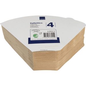 Abena Kaffefilter Oblekt 1×4 200-pack