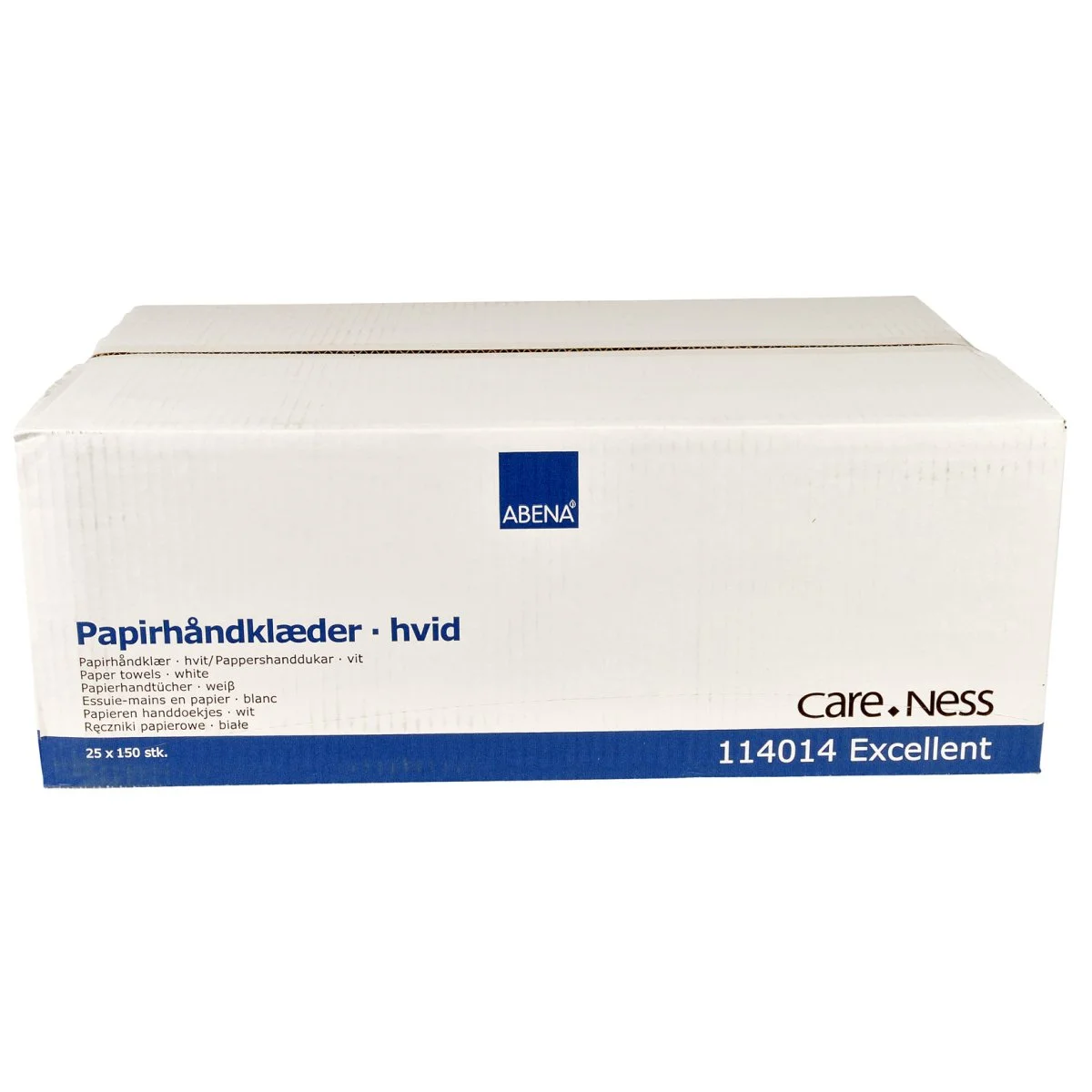 Abena Handdukspapper Care-Ness Excellent Z-Fold 2-lag 20,6x24cm, 4000st/krt - Bild 2