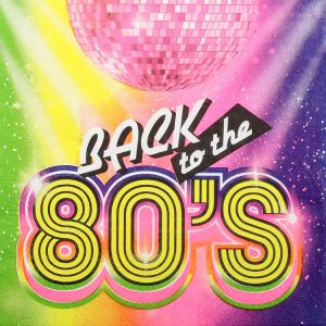 80’s Party Servett 20-pack