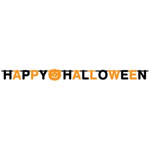 Banderoll ”HAPPY HALLOWEEN” 2m